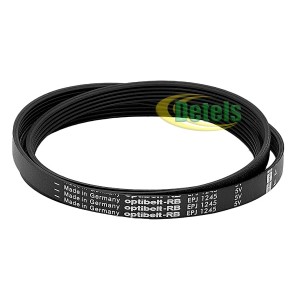 Ремень Optibelt EPJ 1245 5V для стиральной машины Ardo, Whirlpool, Bauknecht (416003201)